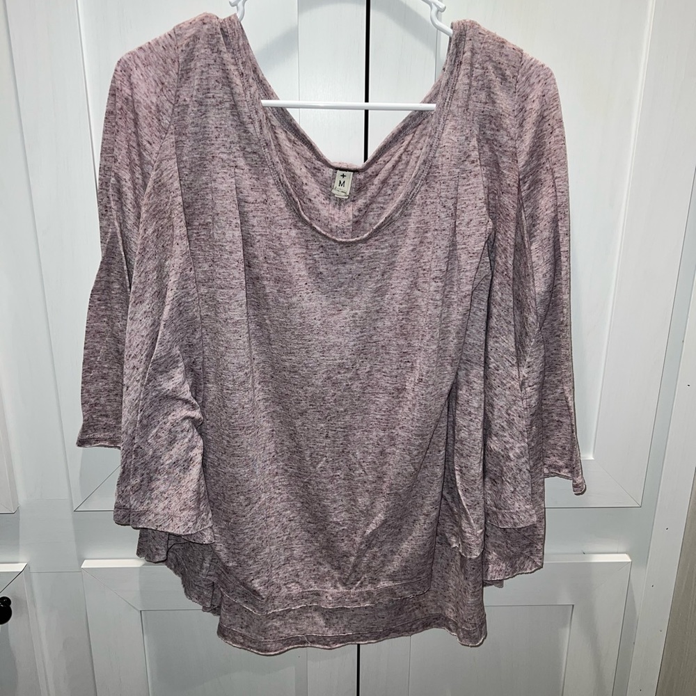 We the free size medium 3/4 top